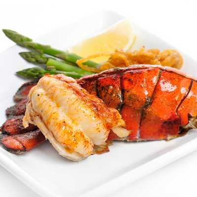 Lobster Tails Atlantic Cold Water For Sale (4/5oz each) Flash Frozen