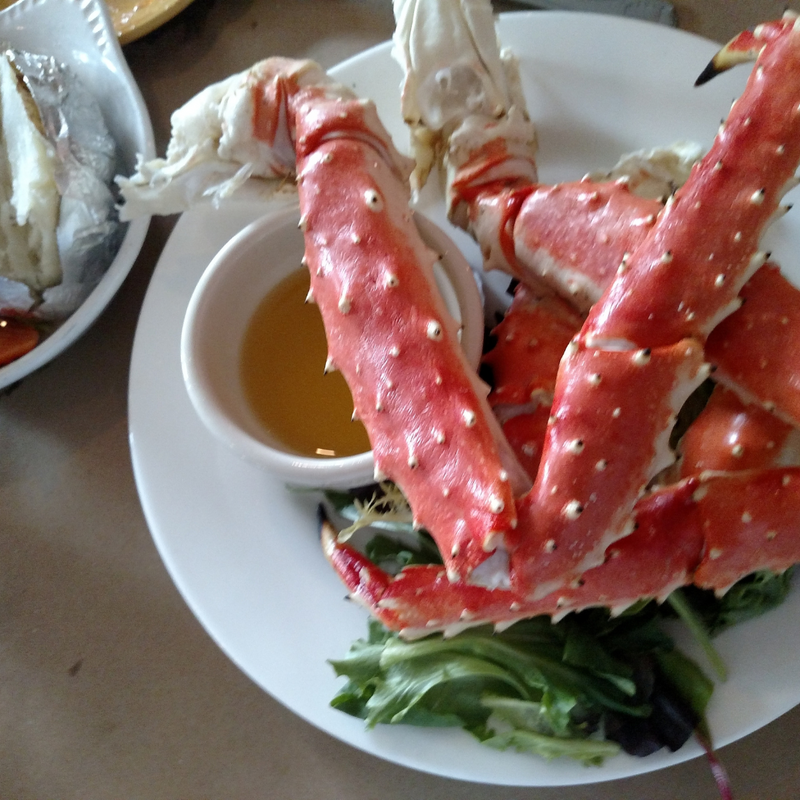 Frozen King Crab Leg Pieces, and Clusters