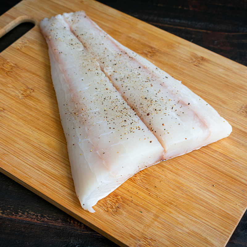 Buy Haddock For Sale wood board